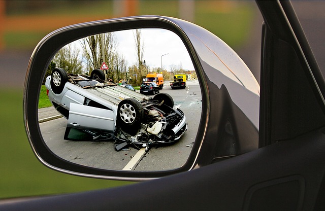 Accident Towing and Recovery of car flipped over